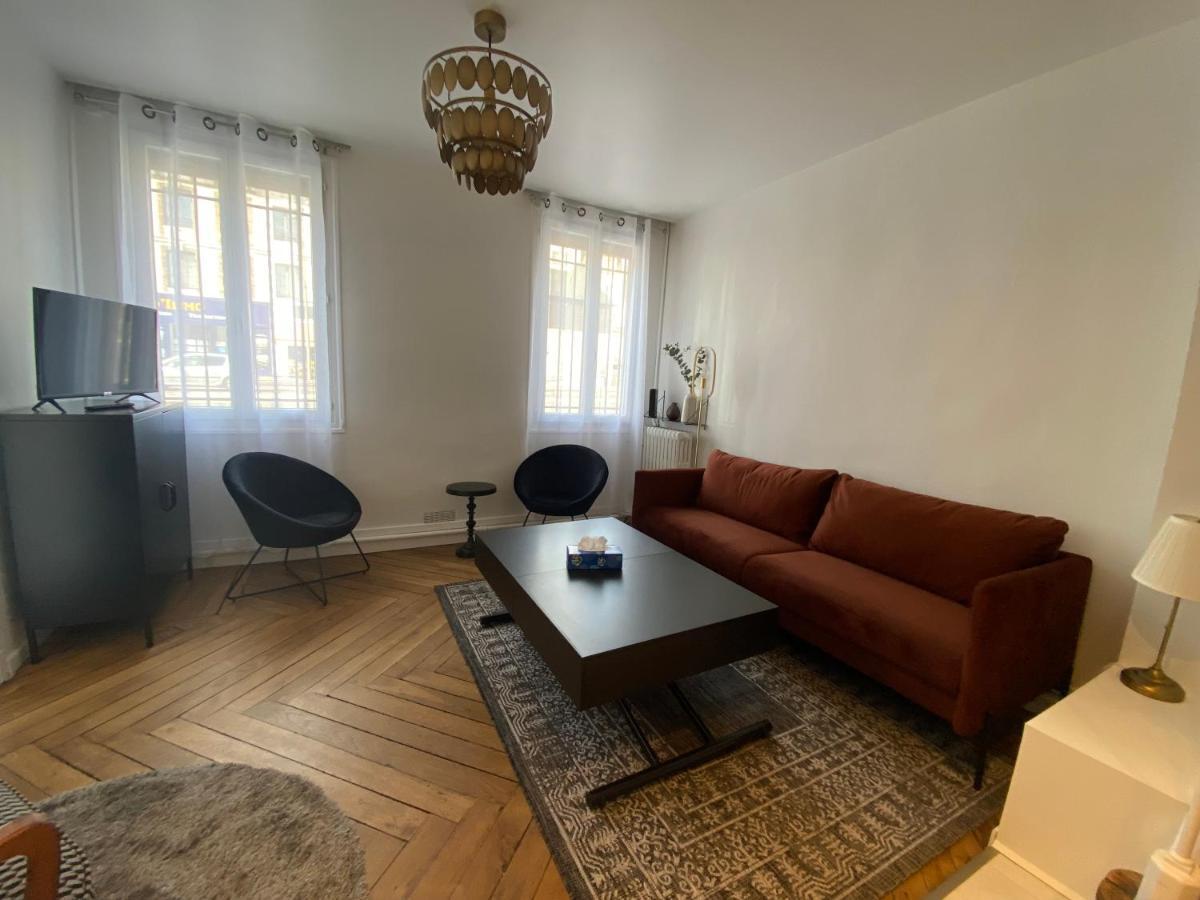 La Contemporaine - Belle Maison En Triplex - 058 Rouen Bagian luar foto